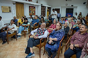 Speakers, members of the media and other friends